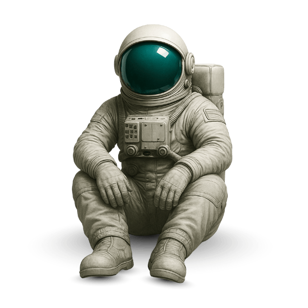 Sitting Astronaut - CryptonautX